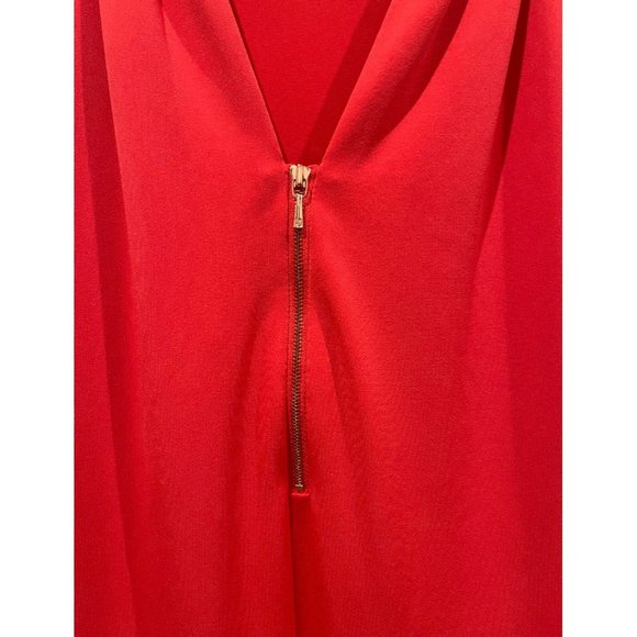 IVANKA TRUMP Sleeveless Red Blouse - Picture 3 of 4